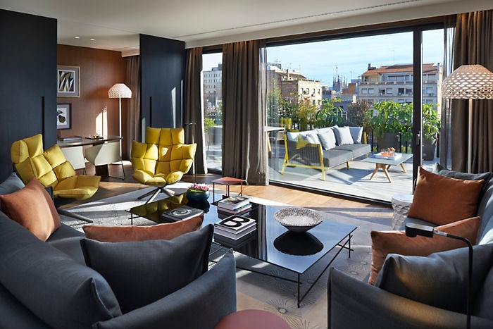 Suites del Hotel Mandarin Barcelona